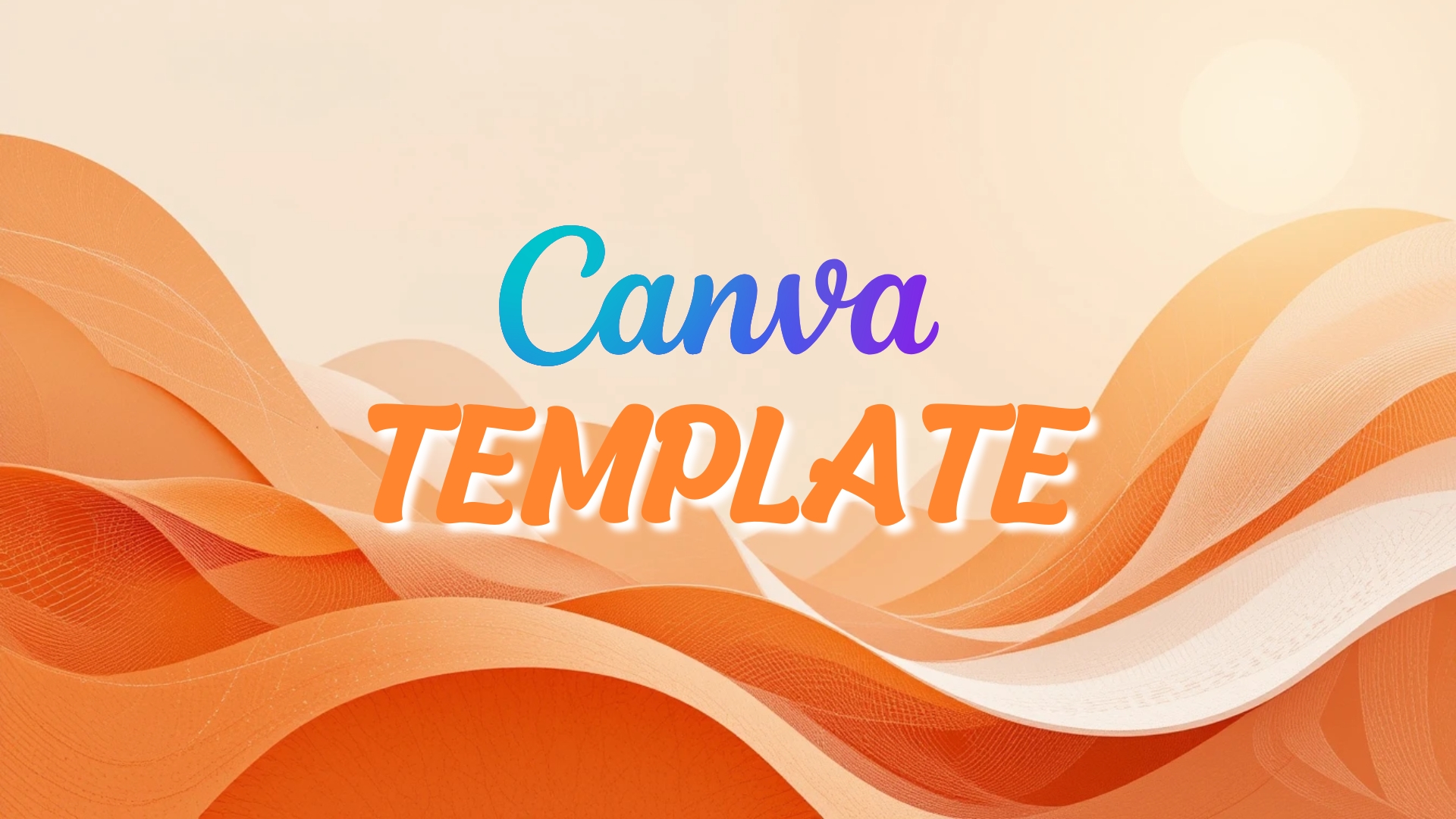 Canva Poster Template